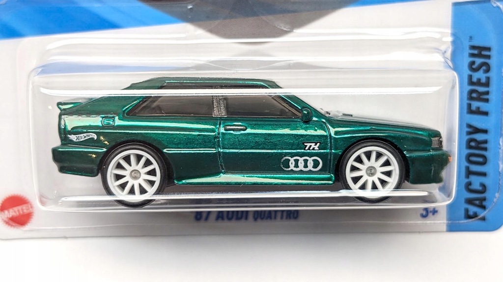 HOT WHEELS 87 AUDI QUATTRO SUPER TREASURE HUNT STH 1:64 NOWY