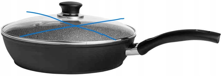 Ballarini Bologna granitowa patelnia do smażenia 28 cm BRAK POKRYWKI