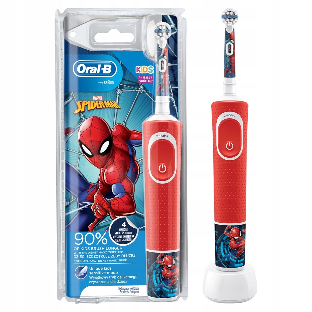 SZCZOTECZKA ROTACYJNA ORAL-B D100 KIDS SPIDERMAN