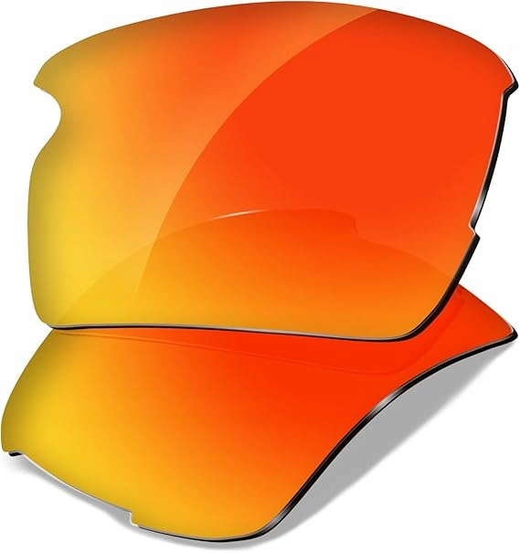 SZKŁA WYMIENNE DO OKULARÓW OAKLEY FLAK 2.0 XL POLARYZACYJNE CZERWONE 2szt