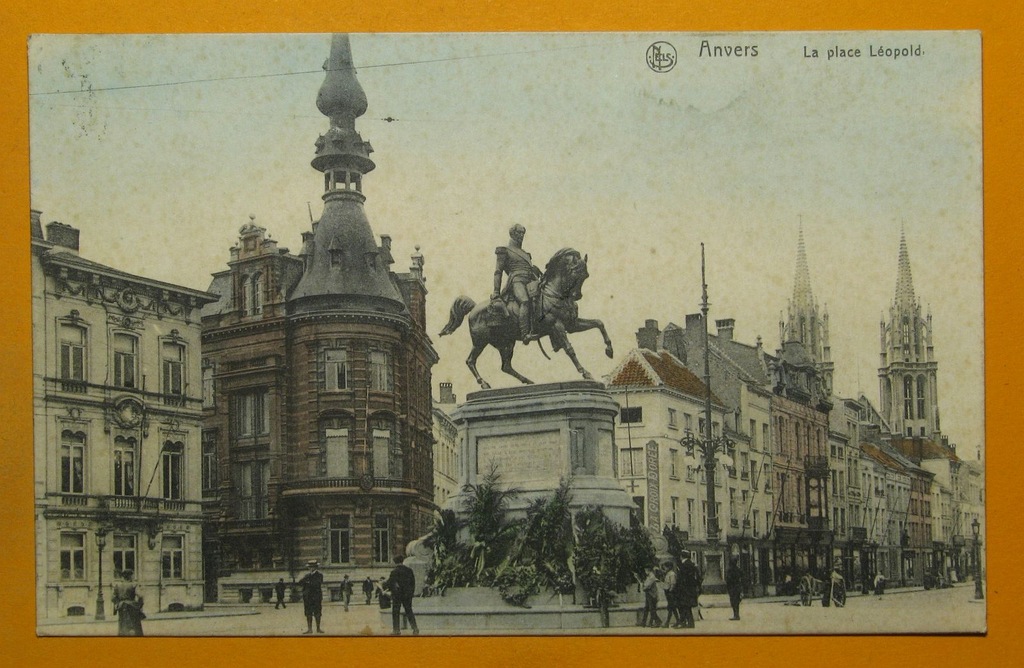 253024, Belgia, Antwerpia, obieg 1908