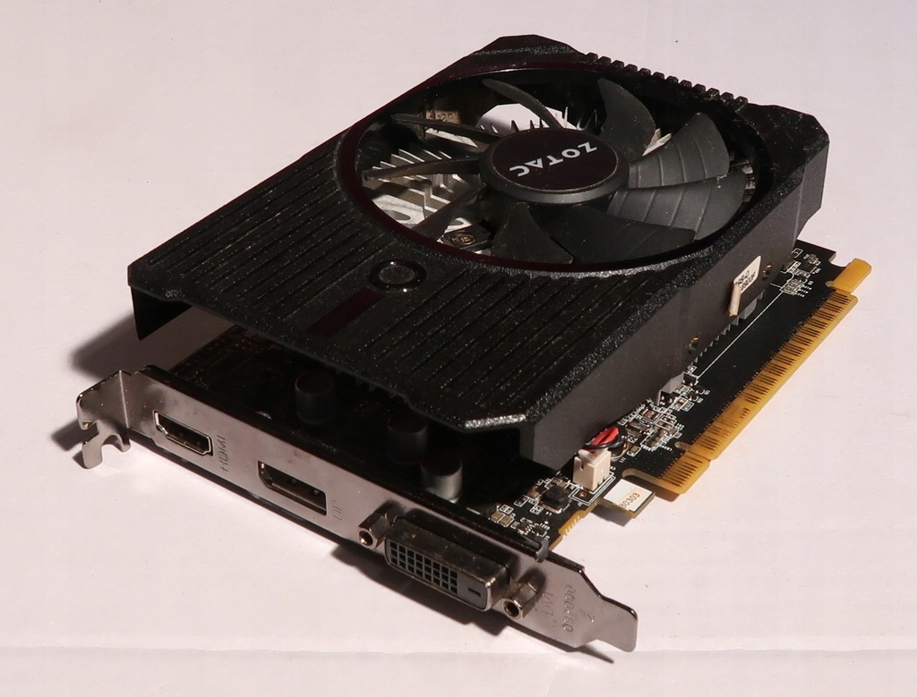 Karta graficzna ZOTAC GeForce GTX 1050Ti 4GB GDDR5 DVI DP HDMI