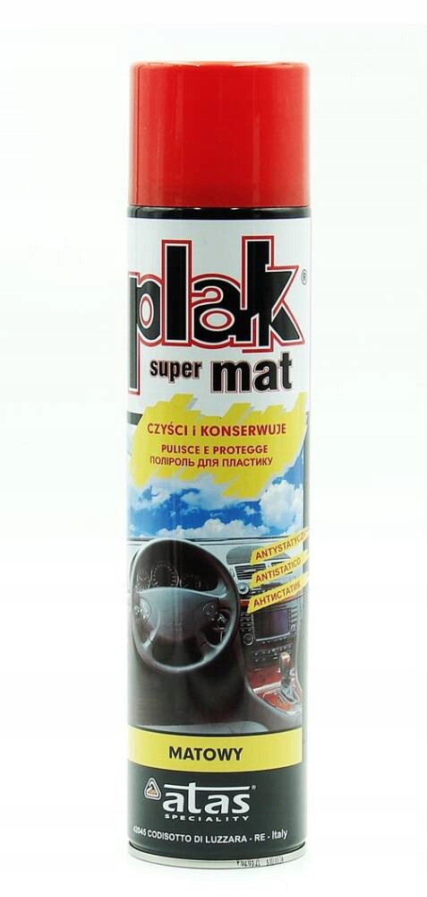 ATAS Plak do konserwacji części plastikowych super mat 600ml