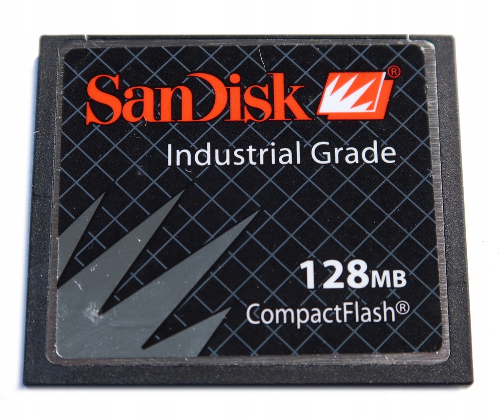 Karta Compact Flash CF 128MB SanDisk Industrial 7920758069