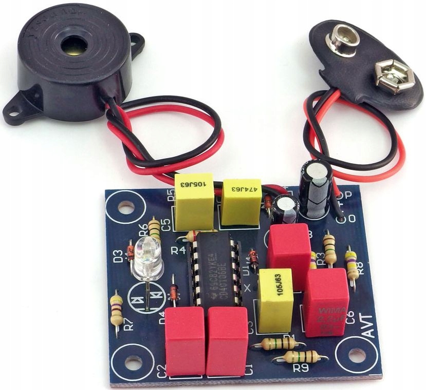 Wskaźnik, symulator alarmu DIY AVT758