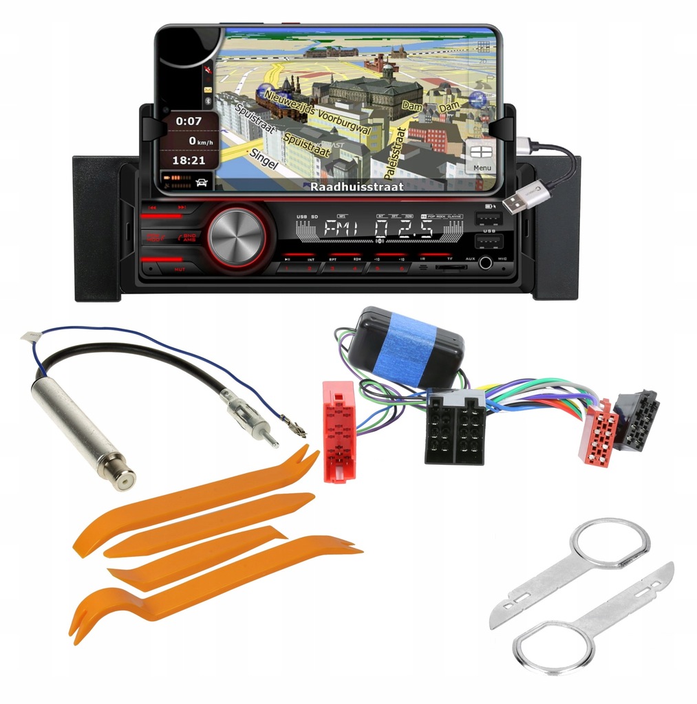 RADIO SAMOCHODOWE BLUETOOTH AUDI A4 B6 B7 11149768735 oficjalne