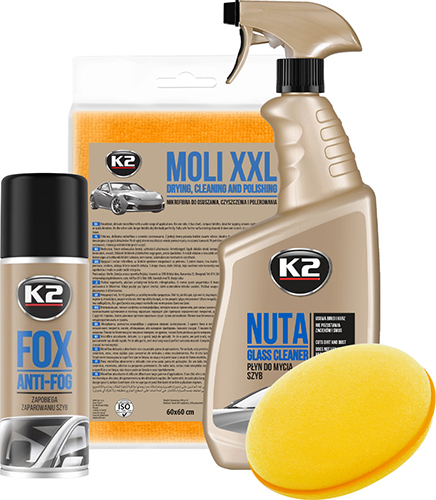 K2 ZESTAW PRZECIW PAROWANIU SZYB ANTYPARA NUTA FOX