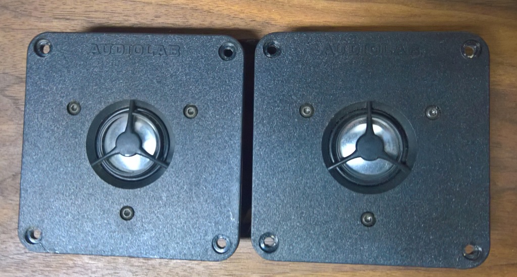 Głośniki wysokotonowe Vifa D25 AG 09 dla Audiolab