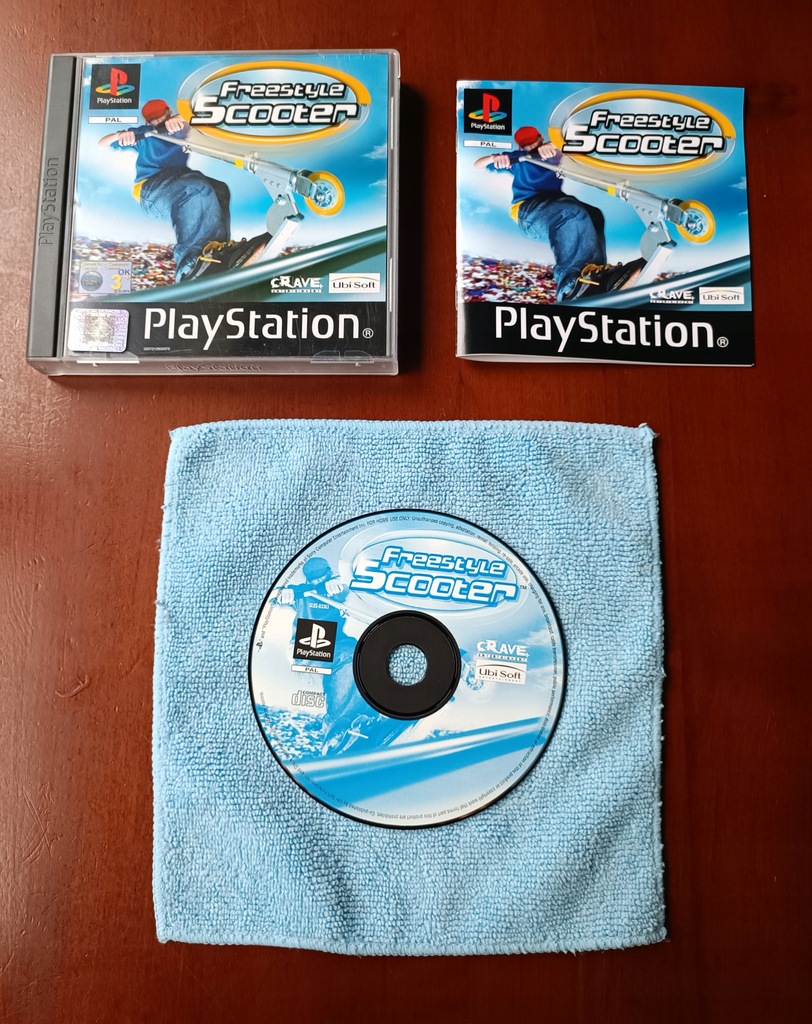 FREESTYLE SCOOTER PSX PS1 PLAYSTATION