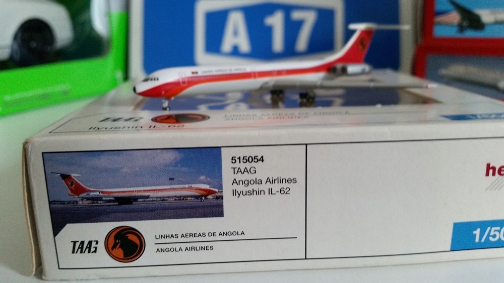 Купить 1:500 Ил-62 TAAG Angola Airlines Herpa: отзывы, фото, характеристики в интерне-магазине Aredi.ru