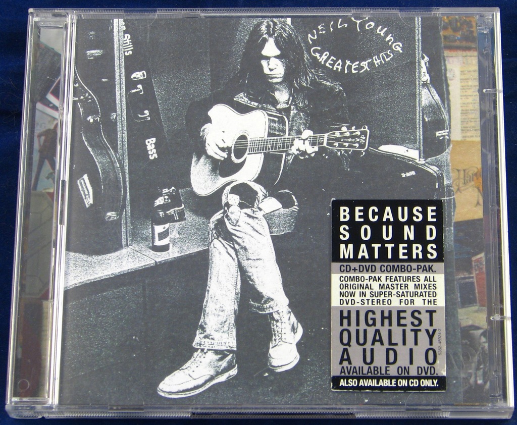 Neil Young Greatest Hits CD + DVD 13742359902 oficjalne archiwum Allegro