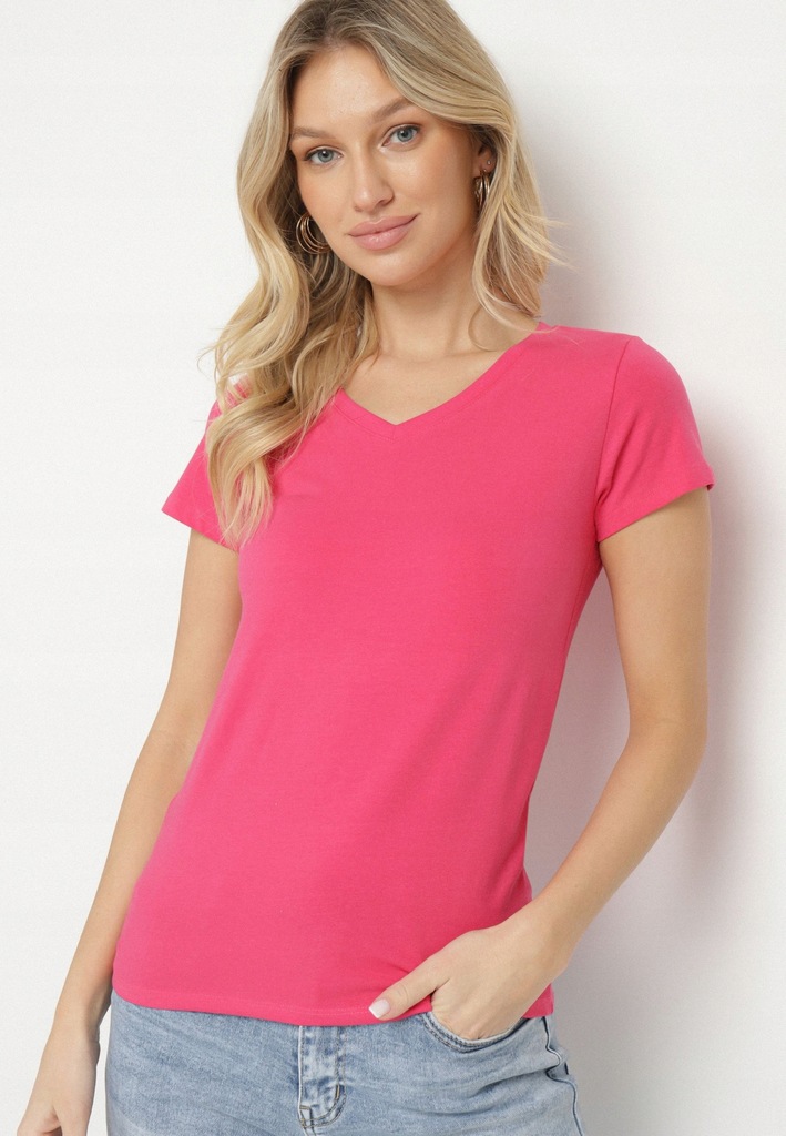 Born2Be Różowy T-shirt damski M