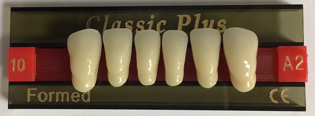! ZĘBY akrylowe Classic Plus trójwarstwowe (10) A1