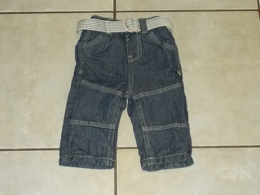 *EARLY DAYS* jeans SPODNIE rozm 3-6m jak nowe