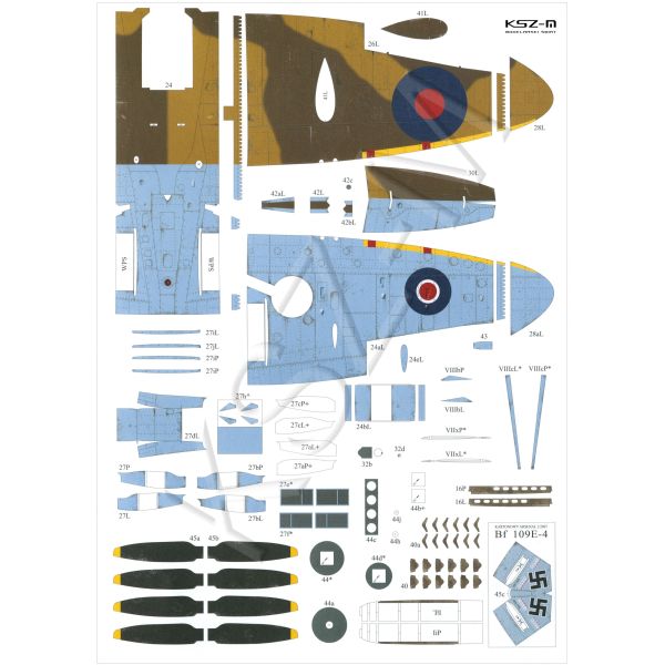 Купить Халински 3/07 Истребитель Spitfire IXC 1:33: отзывы, фото, характеристики в интерне-магазине Aredi.ru