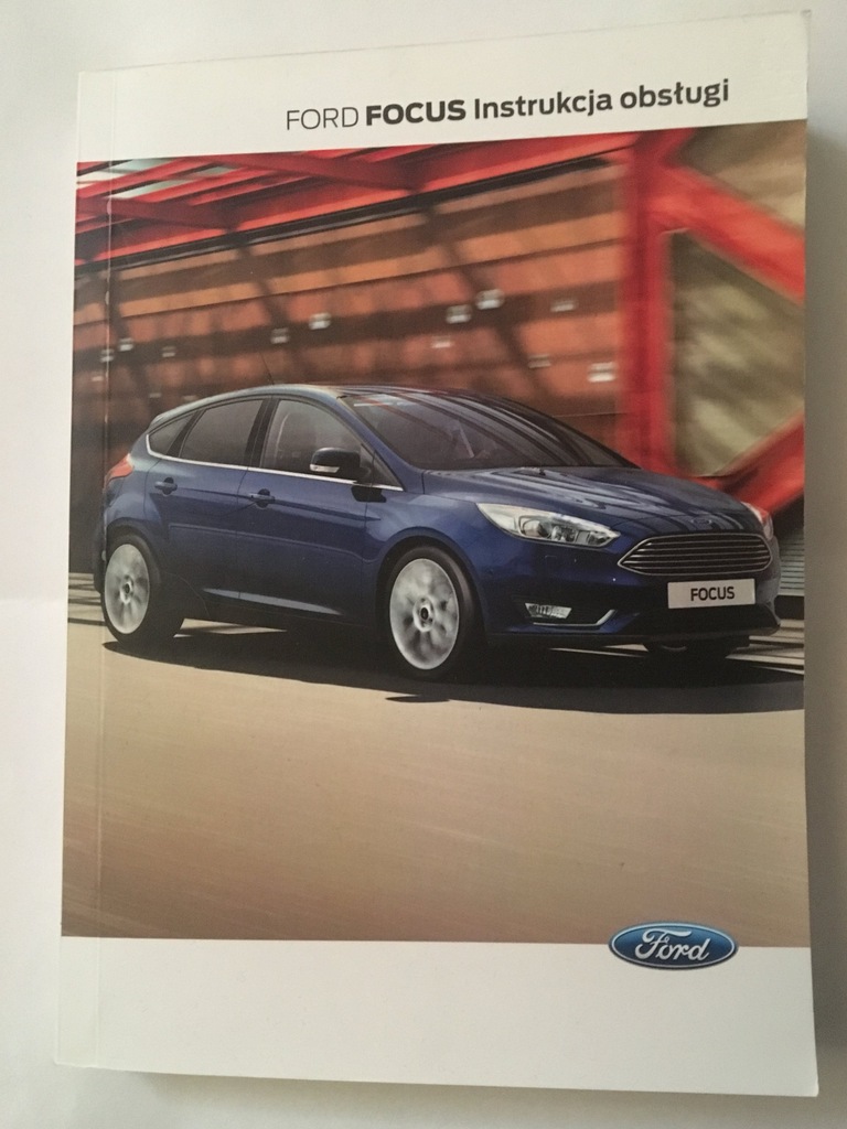 Ford Focus 2014-18 polska instrukcja oryginał nowa