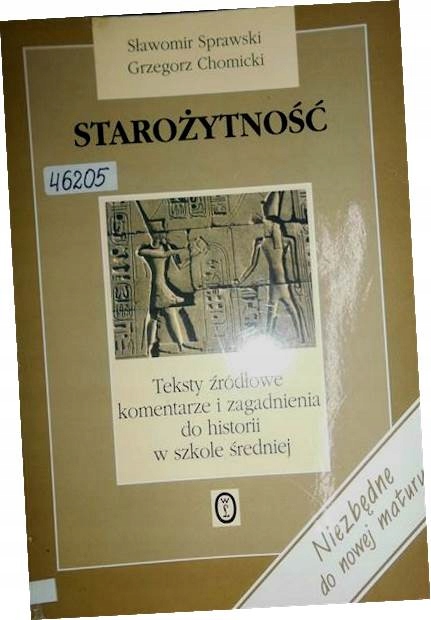 Starożytność - Grzegorz Chomicki