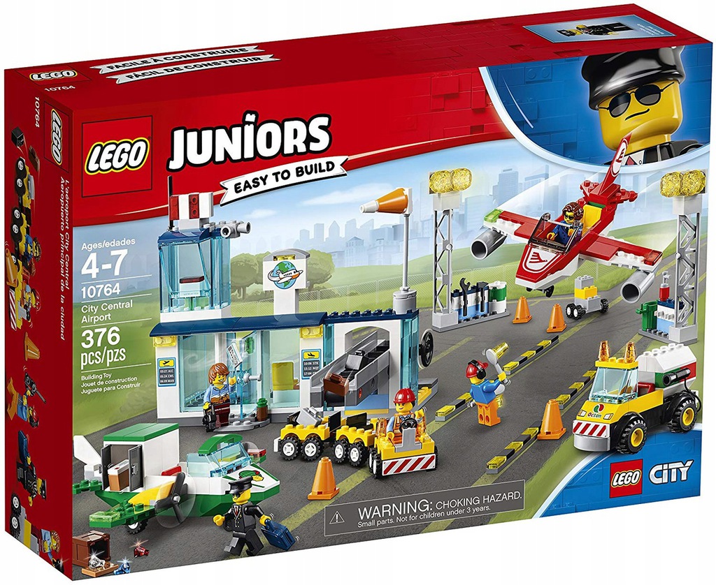 LEGO JUNIORS 10764 LOTNISKO Klocki