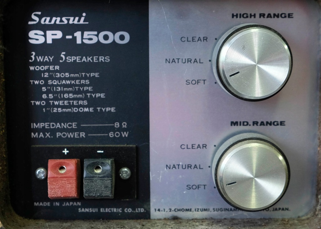SANSUI SP 1500 - 8119668911 - oficjalne archiwum Allegro