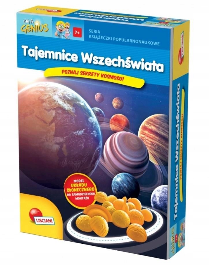 KSIĄŻECZKI MAŁY GENIUSZ - TAJEMNICE WSZECHŚWIATA