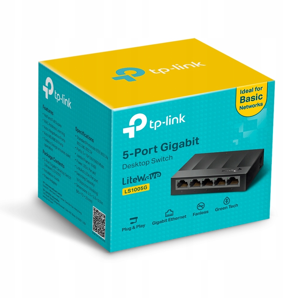 Купить ЭНЕРГОСБЕРЕГАЮЩИЙ ПЕРЕКЛЮЧАТЕЛЬ TP-LINK LS1005G: отзывы, фото, характеристики в интерне-магазине Aredi.ru