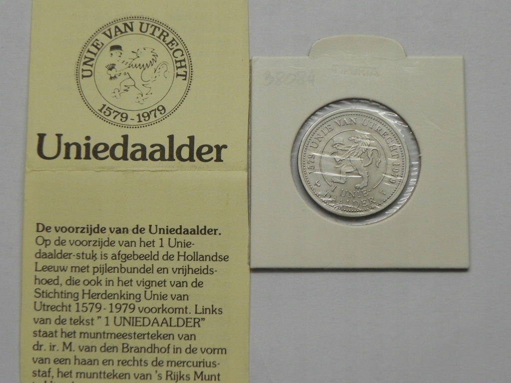 38084/ 1 UNIE DAALDER 1979 HOLANDIA TOKEN