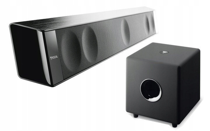 Soundbar FOCAL Dimension +subwoofer Cub 3