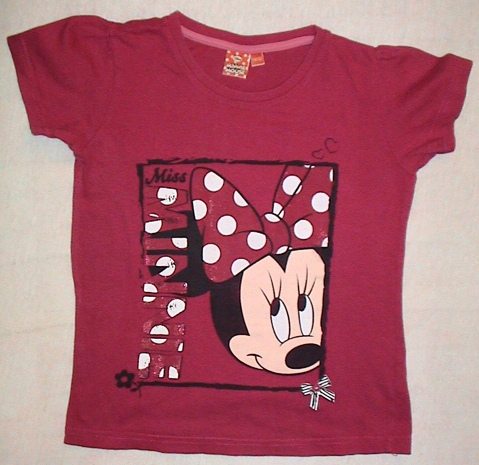 H&M T-shirt Myszka Minnie - rozm. 116-122 !!!