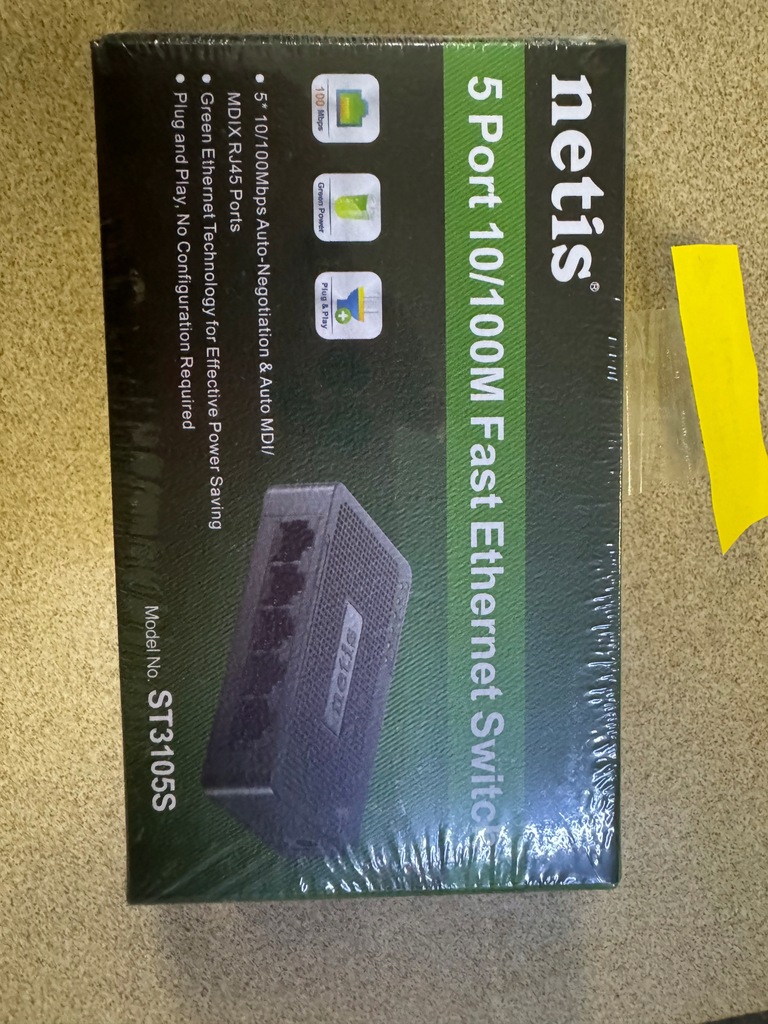 Netis switch ST3105S 5 portowy 10/100Mbps