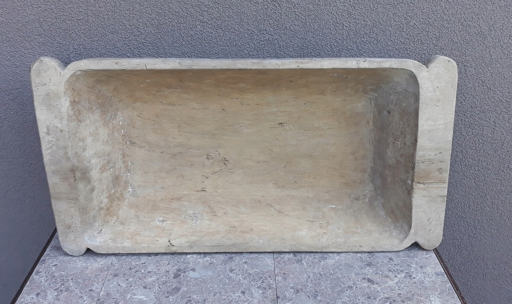 Kopańka niecka dzieża stare naczynie do ciasta 11219227384