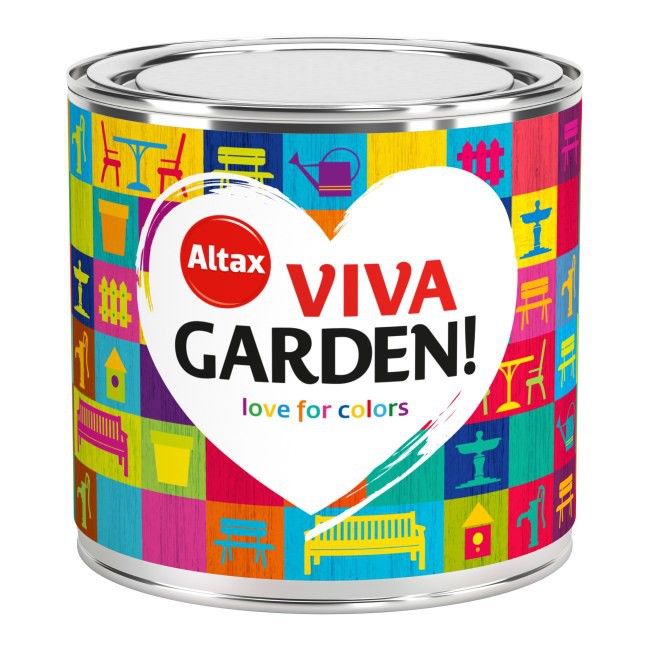 ALTAX - Viva Garden 0,25l CZERWONE PIWONIE