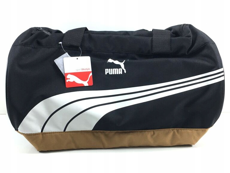 TORBA SPORTOWA PUMA SOLE BARREL BAG 45X25CM CZARN