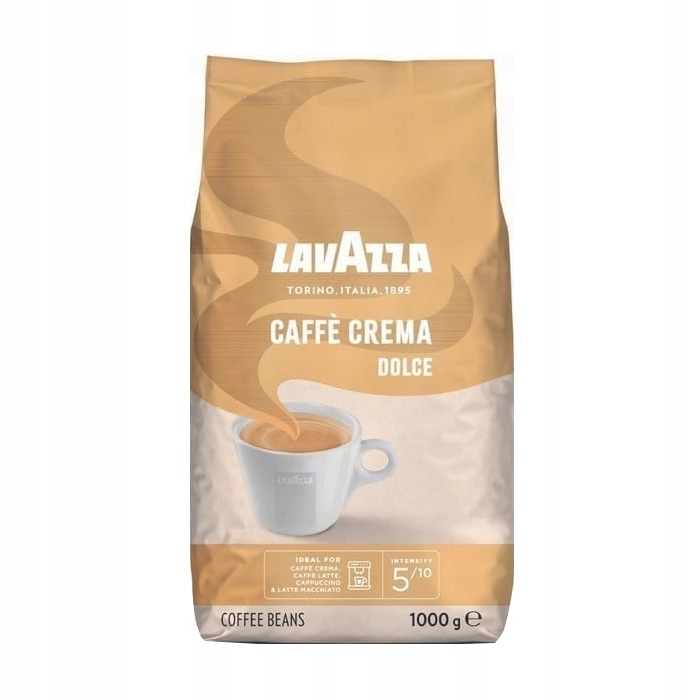 LAVAZZA Caffe Crema Dolce 1 kg kawa ziarnista