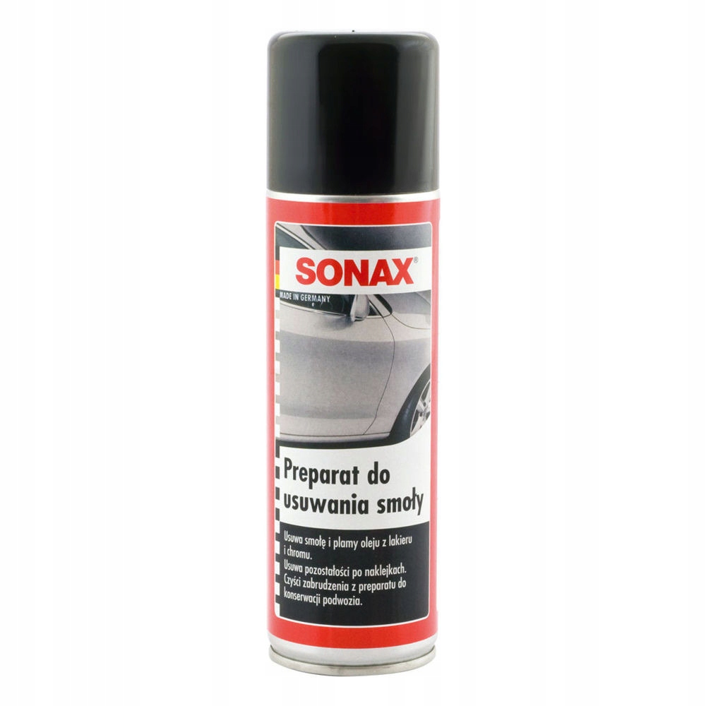 SONAX DO USUWANIA SMOŁY ASFALTU ŻYWICY SPRAY 300ml