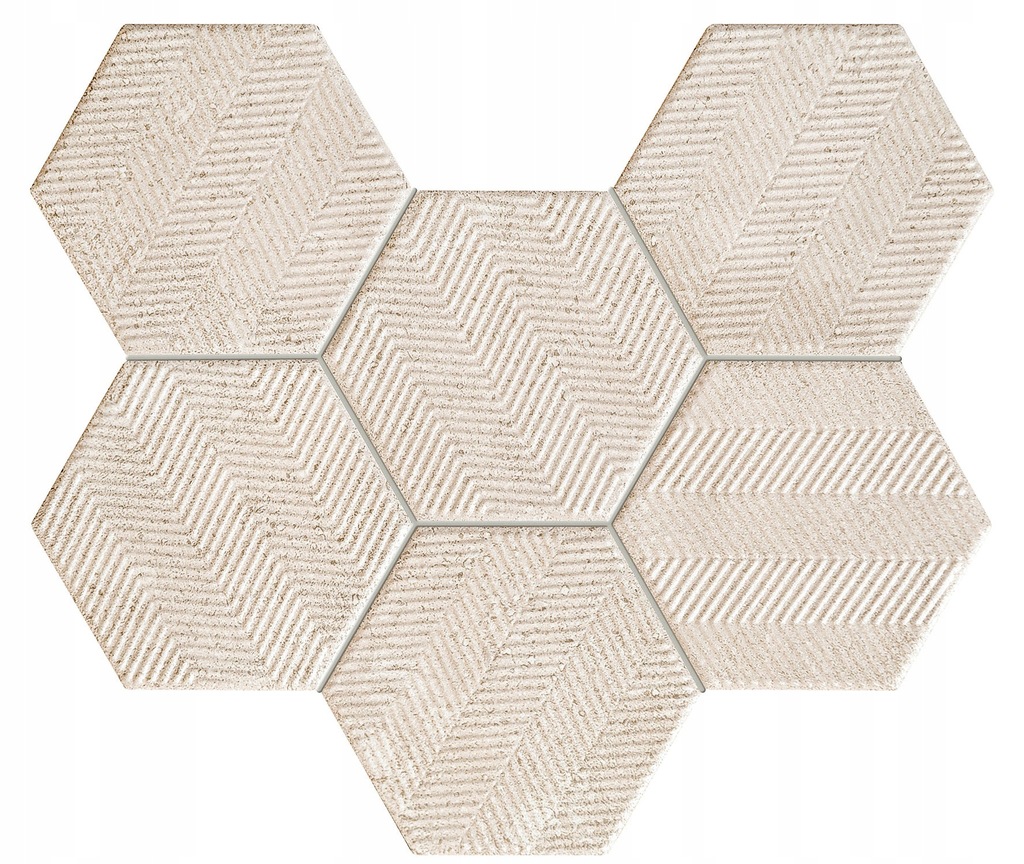 Tubądzin Mozaika Sfumato hex 28,9x22,1