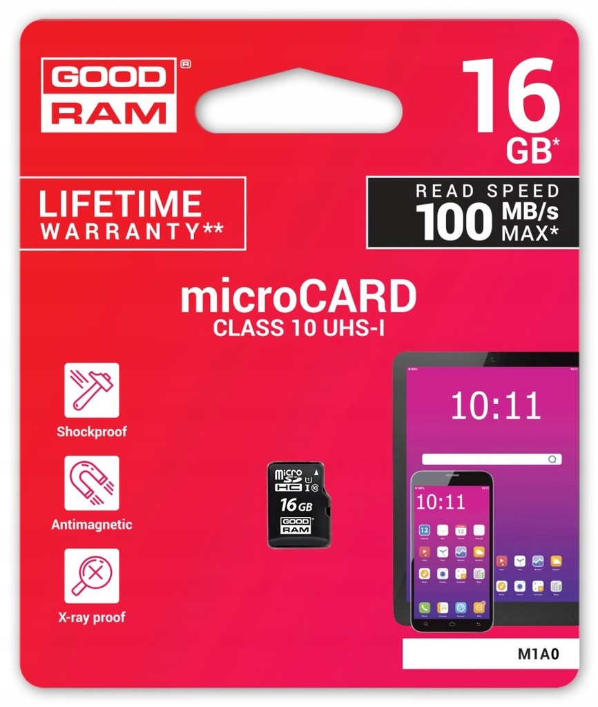 Karta pamięci microSD 16GB UHS-I Goodram Goodram