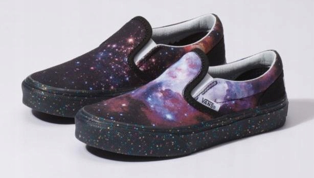 BUTY VANS CLASSIC SLIP ON NASA GALAXY/BLACK R.30,5