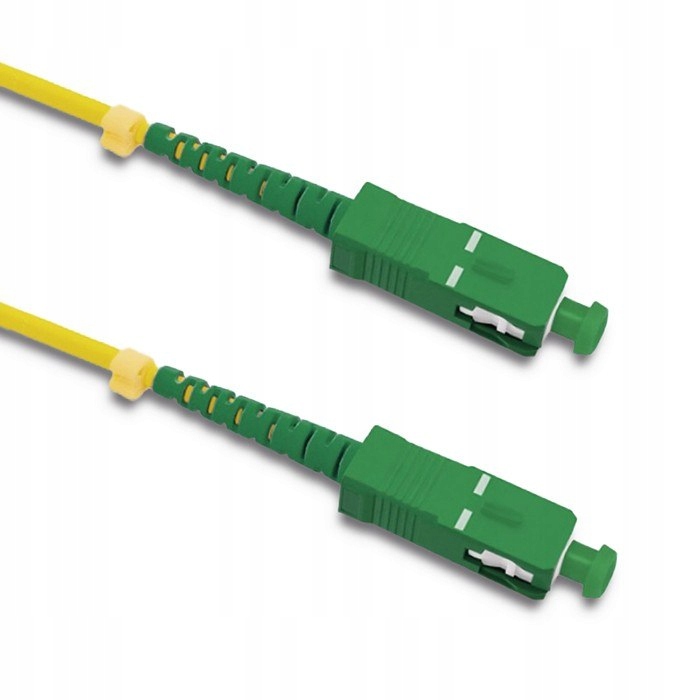 Patchcord światłowodowy SC/APC - SC/APC | Singlemode | 9/125 | G652D | Simp