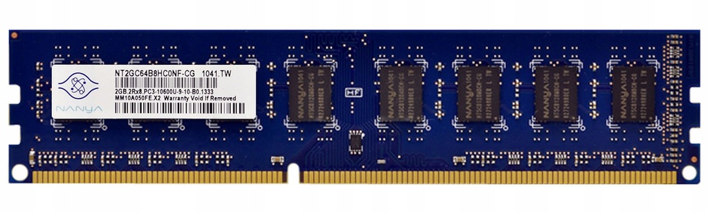 Pamięć RAM DO KOMPUTERA DDR3 1333MHz 2GB DIMM CL9