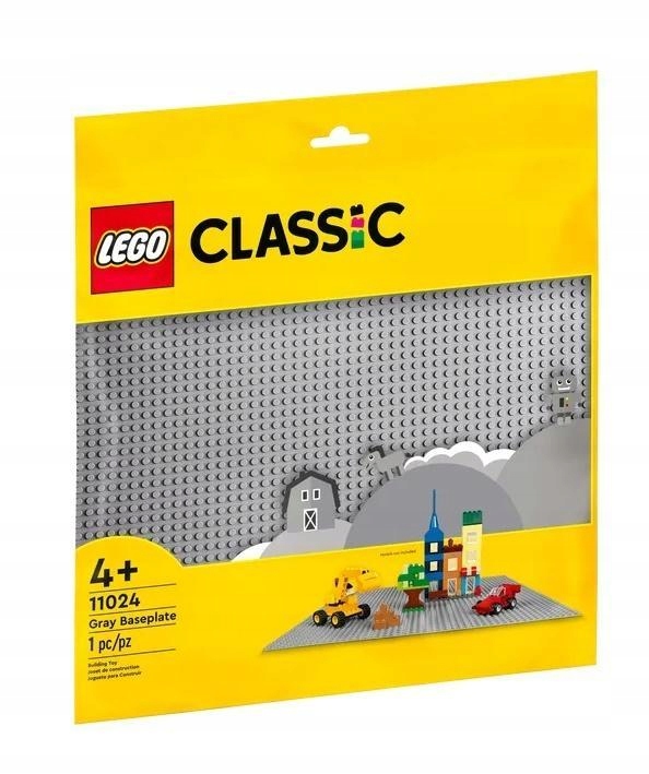 LEGO CLASSIC 11024 SZARA PŁYTKA KONSTRUKCYJNA