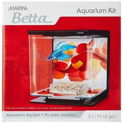 Akwarium dla bojownika Marina Betta 2l + GRATIS