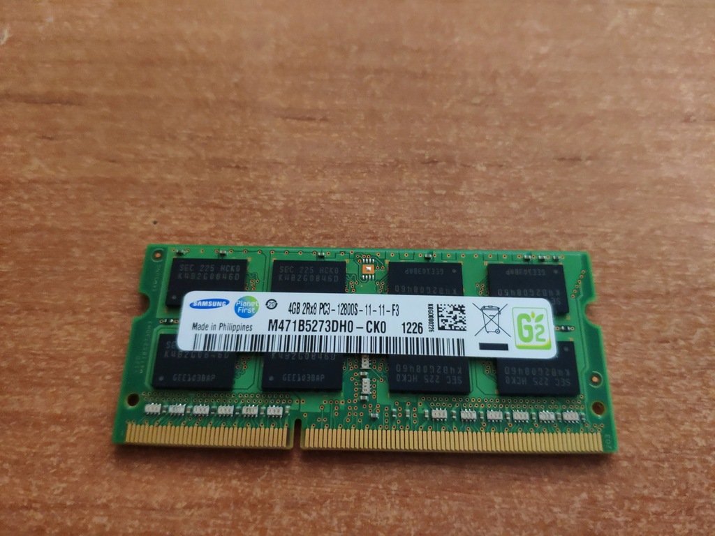 M471B5273DH0-CK0 DDR3 Samsung 4GB 1600mhz