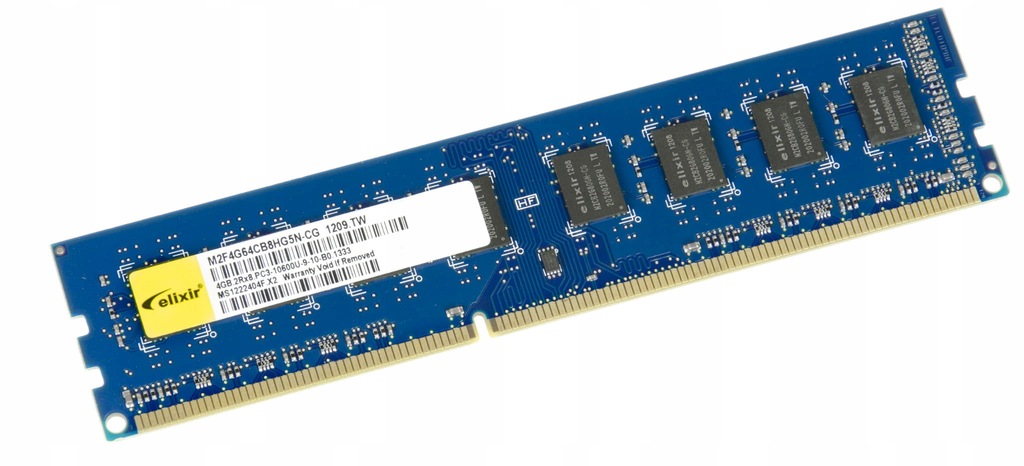 PAMIĘĆ RAM PC 4GB DDR3 ELIXIR M2F4G64CB8HG5N-CG