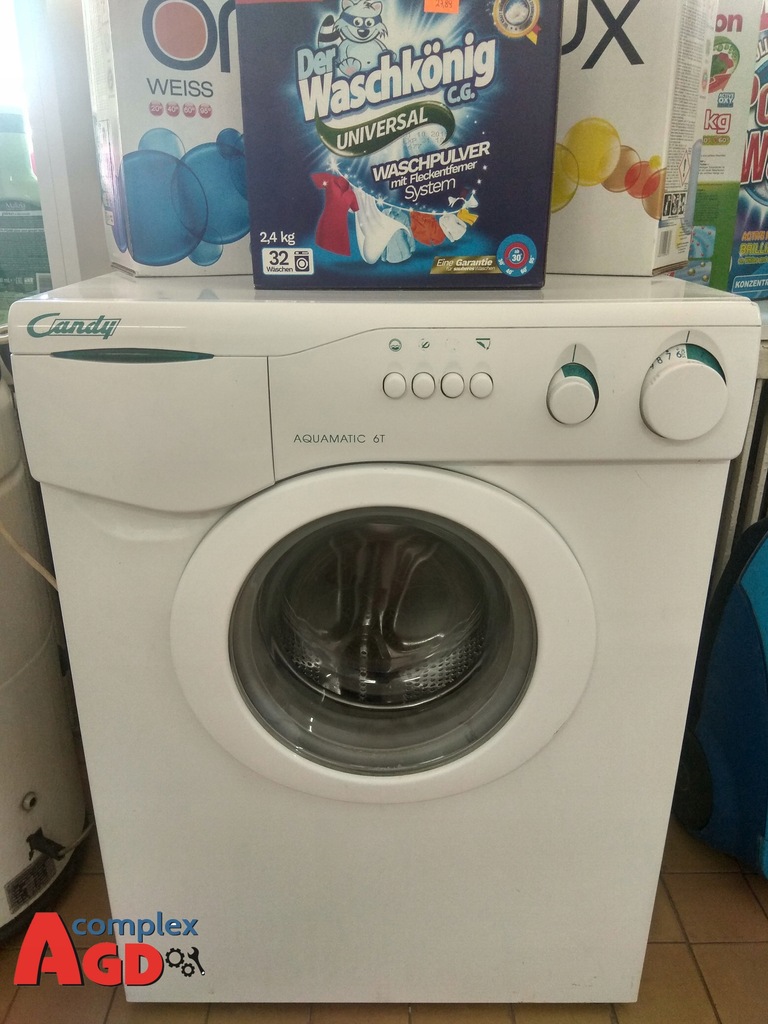 Candy AQUAMATIC 6 T Wolnostojący Od przodu 3kg