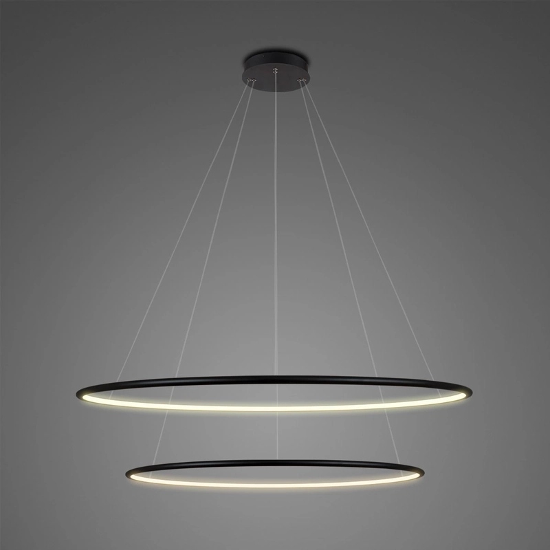 Altavola Design: Lampa Ledowe Okręgi No. 2 czarna