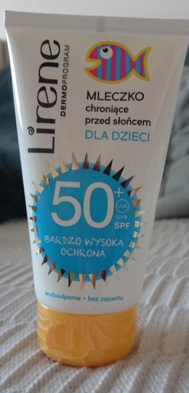 LIRENE, MLECZKO DLA DZIECI, SPF  50+, 125ML.