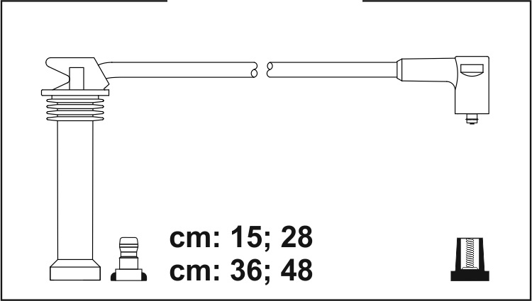 PRZEWODY ŚWIECE ZAPŁONOWE HONDA ACCORD VI 1.8 2.0