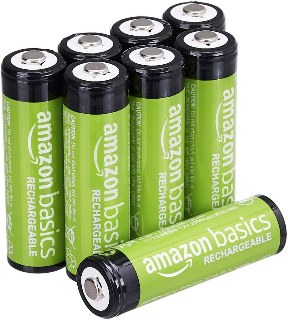 Akumulator (NiMH) AmazonBasic AA (R6) 2000 mAh 8 szt.