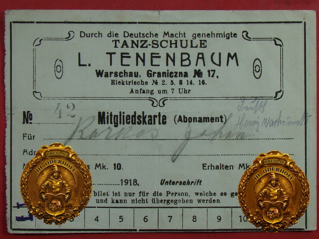 1918 W.Tanz-Schule H596