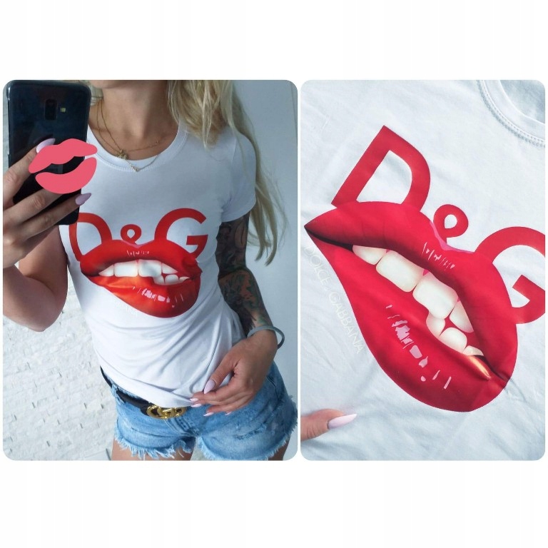 Nowy t-shirt D&G rozmiar L